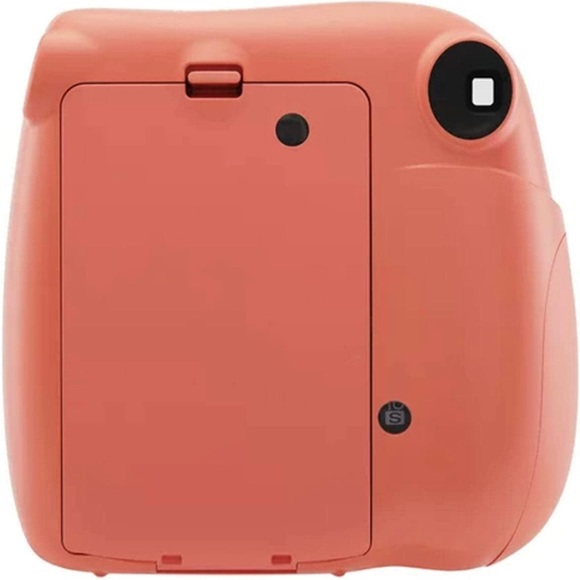 Fujifilm Instax Mini 7+ Polaroid Camera Light Coral - Picture 2 of 4